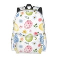 thumbnail image 2 of Rateoe Easter Egg3 Pattern Student Backpack,Backpack for School,Lightweight Bag,Travel Backpack,Outdoor Backpack,Large Capacity Backpack, 2 of 8