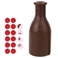 thumbnail image 4 of Botella agitadora de billar con 16 bolas numeradas, caja de dados de billar, accesorios de billar, marrón, 4 of 14