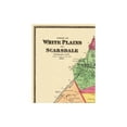 thumbnail image 3 of Historic City Map - White Plains Scarsdale New York - Beers 1868 - 23 x 28.69 - Vintage Wall Art, 3 of 5