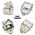 thumbnail image 5 of FORMRS Mini Backpack Purse for Women Quilted Travel Daypack Casual Shoulder Bag, Cute Animal, 5 of 7