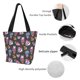 thumbnail image 4 of Easygdp Rainbow Unicorn And Cat Icecream Bolso de Hombro para Mujer, Bolso Bandolera y Cartera de Mano Elegante para Uso Diario, 4 of 6