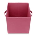 thumbnail image 4 of Casafield Set of 6 Fabric Storage Cube Bins, Hot Pink - 11" Collapsible Foldable Cloth Baskets for Shelves and Cubby Organizers, 4 of 8