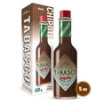 thumbnail image 2 of (8 pack) Tabasco Chipotle Pepper Sauce, 5 oz Regular Glass Bottle Containing Liquid Hot Sauce, Gluten Free, 2 of 9