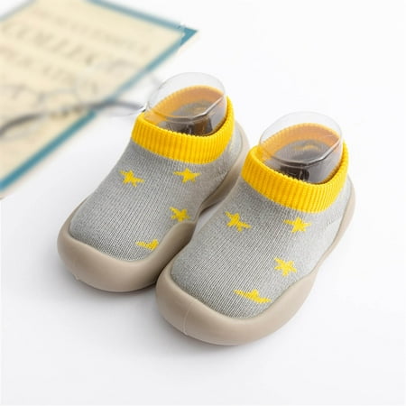 

eczipvz Toddler Shoes Boys Girls Animal Cartoon Socks Shoes Toddler WarmThe Floor Socks Non Slip Prewalker Shoes Shoes 4c Girls (Grey 9 Toddler)