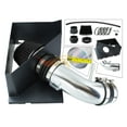 thumbnail image 2 of Cold Air Intake Airflow Inductions Kit System with Heat Shield Kit + Filter Combo BLACK Compatible For 14-18 Ram 2500/3500 6.4L V8, 2 of 8