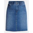 thumbnail image 5 of Terra & Sky Women's Knee Length Denim Skirt, Sizes 16W-24W, 5 of 5
