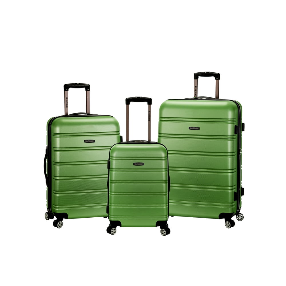 Rockland Rockland Luggage Melbourne 3 Piece Hardside Luggage Set