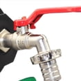 thumbnail image 5 of 2X Grifo de Salida IBC Adaptador IBC de 3/4 Pulgadas S100x8 Válvula de Salida de Bola IBC de Latón Salida de Grifo Accesorios para Tanque de Barril de Lluvia, 5 of 5