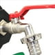 thumbnail image 5 of 2X Grifo de Salida IBC Adaptador IBC de 3/4 Pulgadas S100x8 Válvula de Salida de Bola IBC de Latón Salida de Grifo Accesorios para Tanque de Barril de Lluvia, 5 of 5