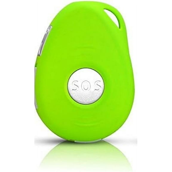 SkyAngel911FD - Mobile Cellular 4G - NO Monthly FEE - 911-2-Way Voice - Waterproof Alert Phone - Automatic Fall Detection (Green)