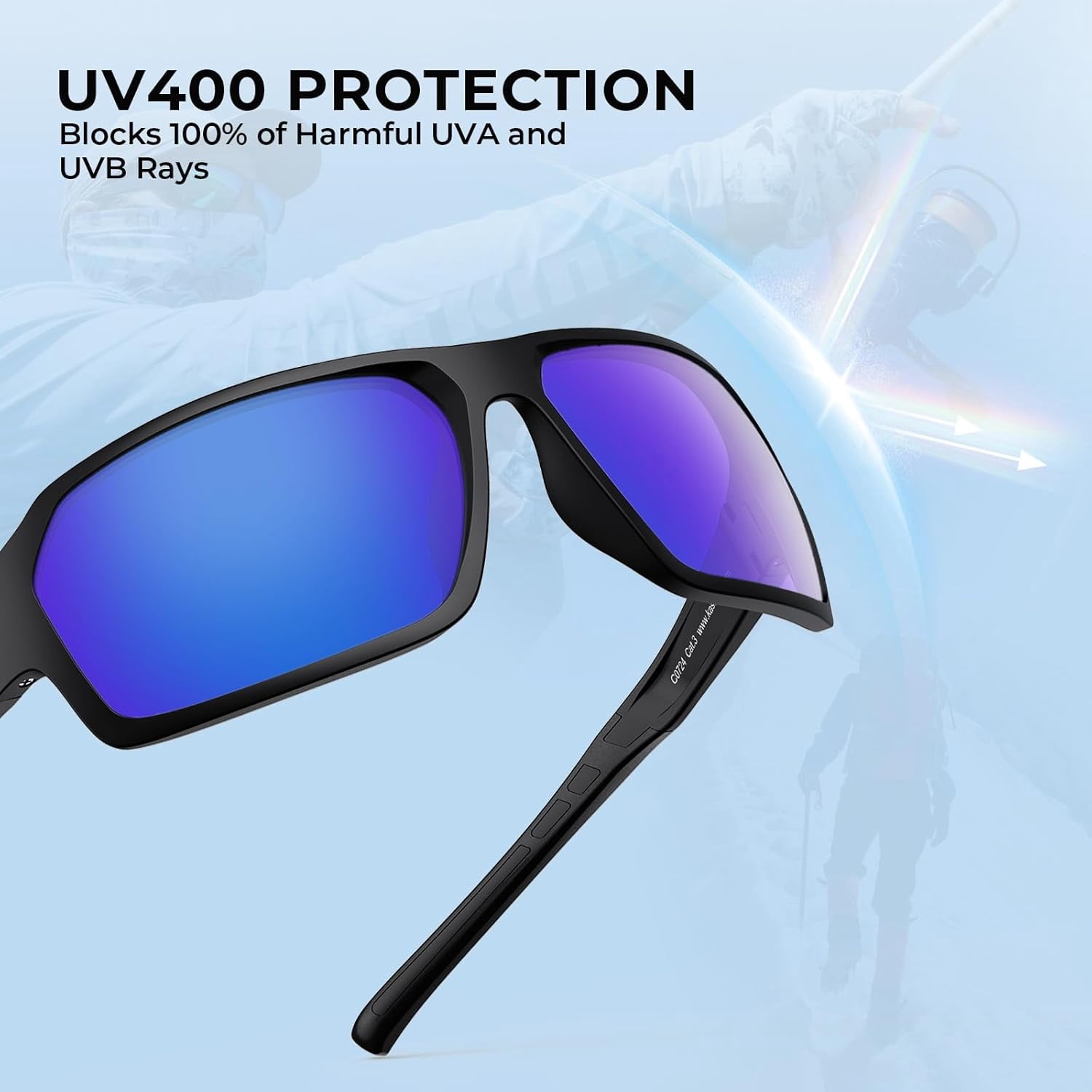 KastKing Polarized Fishing Sunglasses, UV400 TAC Lenses Chippewa