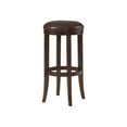 thumbnail image 7 of Alaterre Furniture Natick Backless Bar Height Wood Stool, Distressed Walnut, 7 of 7