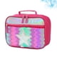 thumbnail image 5 of Bolsa de almuerzo portátil para niños, con aislamiento de lentejuelas, de aluminio, para picnic, térmica y para conservar comidas (color fluorescente), 5 of 5