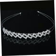 thumbnail image 5 of unbranded Elegant Silver Heart Crown Hairband Alloy Material Wedding and Party Accessory, 5 of 5