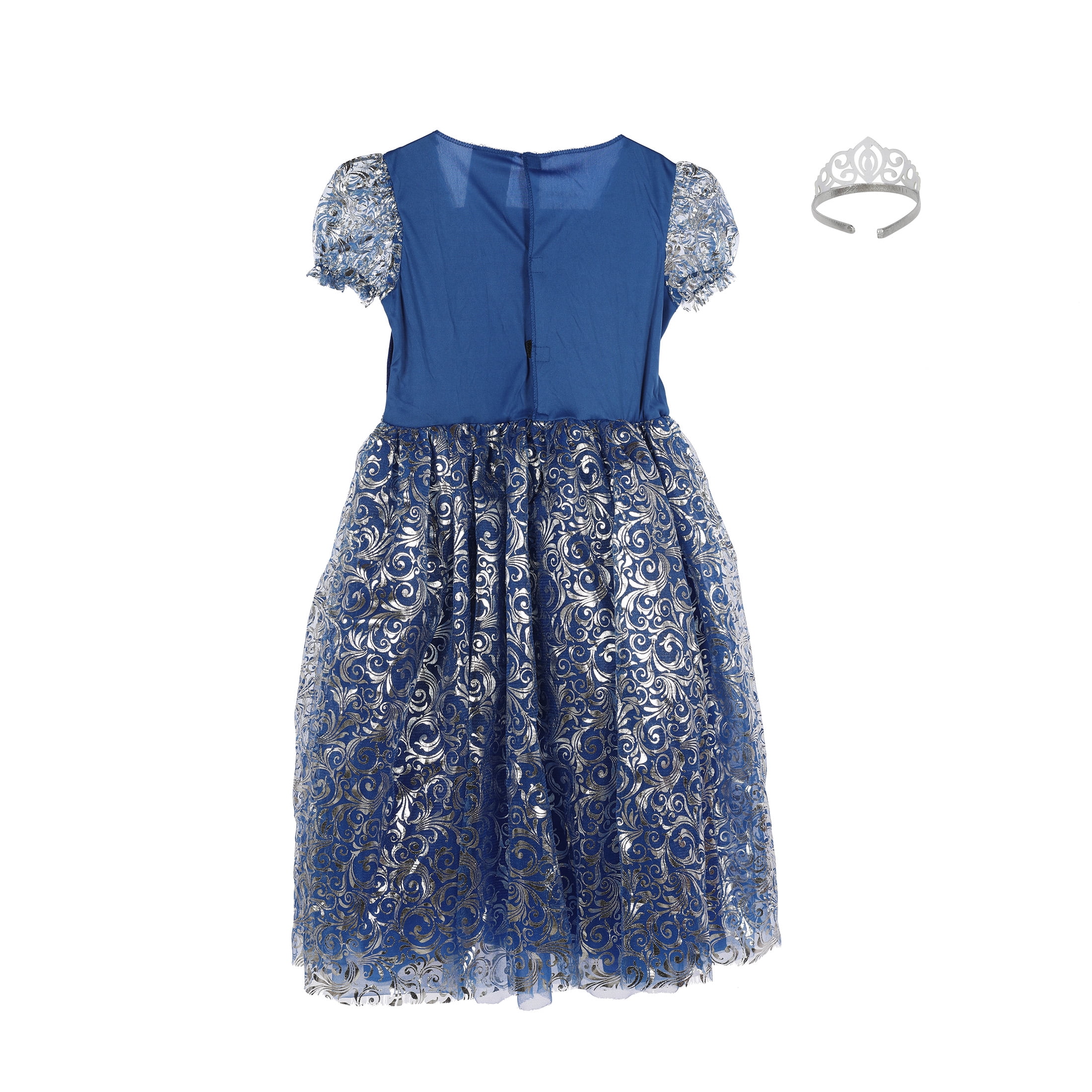 Royal Princess Dress, Halloween Costume for Children, Girls' Size L (10/12), by Way to Celebrate