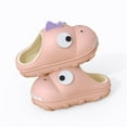 thumbnail image 6 of XXWXYD Dinosaur Slippers for Kids Winter 𝖢ozy House Shoes - Soft Plush Non-Slip Sole Boys Girls Toddler Indoor Outdoor Comfortable Footwear, 6 of 7