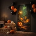 thumbnail image 5 of JHyouerji Halloween Door Cover 35x71 Inch Polyester Front Door Banner Easy Hang Door Curtain Wall Backdrop Porch Party Decor Reusable Holiday Home Decoration, 5 of 6