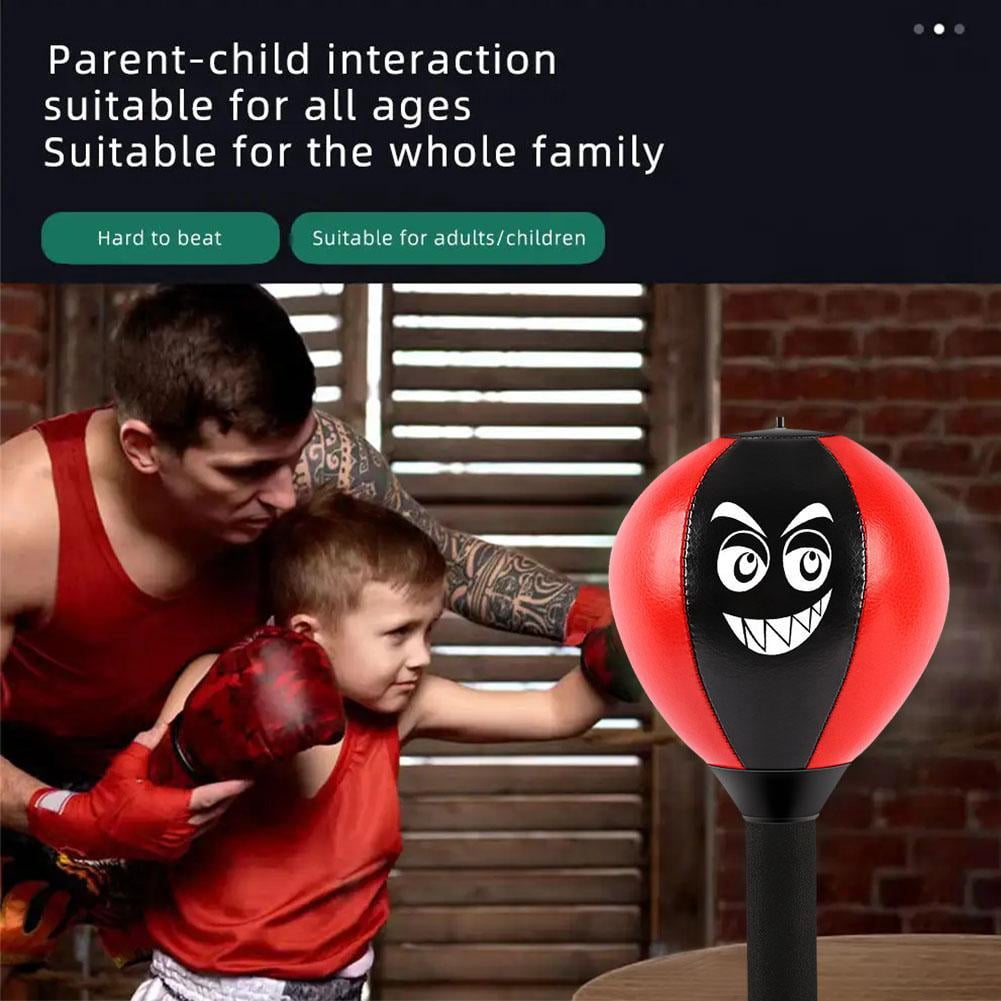 Desktop Punching Bag - Suction Cup Design for Office Table and Counters, Heavy Duty Stress Relief Ball, Fun Gifts