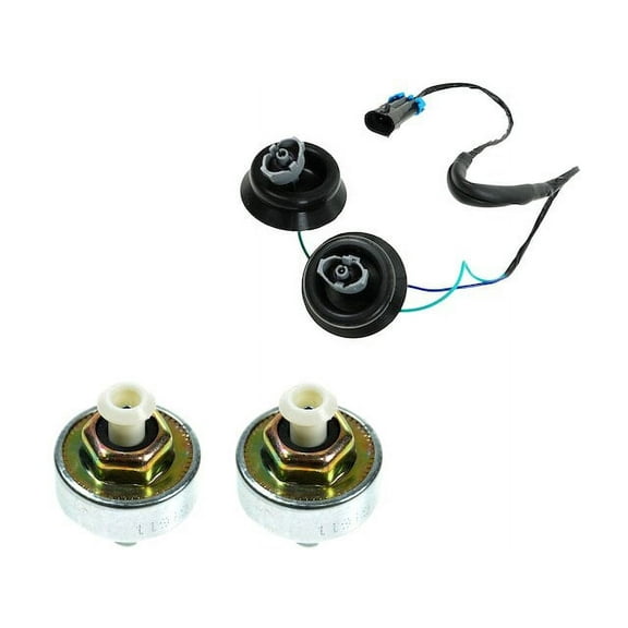 Ignition Knock Detonation Sensor - Compatible with 2001 - 2003, 2005 - 2006 Chevy Silverado 1500 HD 2002