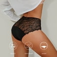 thumbnail image 1 of WILLBEST Calzones Para Niña Bragas Menstruales 4 Capas A Prueba De Fugas Bragas Menstruales Bi Negro Bragas Menstruales Flujo Ligero Para Niñas Adolescentes 435, 1 of 8