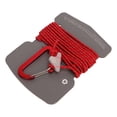 thumbnail image 1 of Corde à Linge de Camping, Vision Nocturne Fluorescente Réglage Triangulaire Bouton de Suspension Corde à Linge Antidérapante pour Secours d'Urgence pour Randonnée Rouge, Noir, 1 of 8