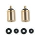 thumbnail image 1 of Adaptador de recarga de gas Quemador de cilindro de gas Recipiente de gas de llenado portátil de metal para 2 piezas, 1 of 9
