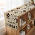 thumbnail image 6 of Table Runners 90 Inches Long Dress Scarves, Sweet Home Farmhouse Coffee/Dining/Kitchen Table Runner for Living Room, Western Stars Bird Houses Country Vintage 13x90 Inch, 6 of 9