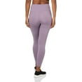 thumbnail image 2 of Danskin Women's Satin Stitch High Rise 7/8 Leggings - Purple Ash - Small, 2 of 3