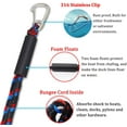 thumbnail image 3 of Marine Bungee Dock Lines, Boat Dock Rope, Jet Ski Accessories with Stainless Clip for for Jet Ski, SeaDoo, Yamaha WaveRunner, Kayak, Pontoon Boat, Dinghy (4 Feet), 3 of 9