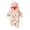 Red, variant on Infant Baby Ear Giraffe Print Romper Fall Winter Long Sleeve Jumpsuit Hooded Cute Newborn Long Sleeve Girls Clothes