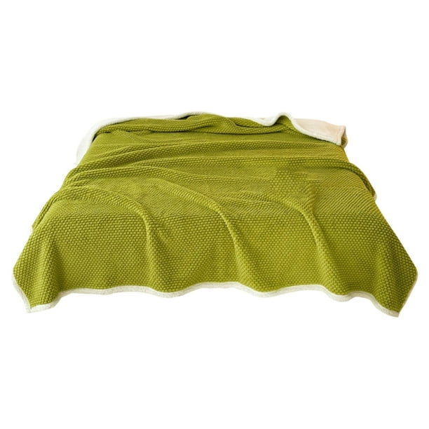 Sofá Cama Sofá Manta de Lana de Flanela Extra Gruesa con Doble Capa - Cubierta Ideal de la Siesta de la Oficina Manta Cálida Y Acogedora para la Cama O el Sofá Mantas Cálidas para el Invierno
