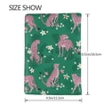 thumbnail image 3 of Pofeuu Tropical Leopard Print Travel Document Organizer Passport Holder Men Women for Family (6.5 in x 4.5 in),Wallet Holder Credit Card Clutch Bag Case, 3 of 5