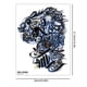 thumbnail image 2 of Tatuaje Sternum Stick 2pcs Animal Desmontable Desechable Impermeable para La Piel Del Cuerpo, 2 of 9