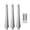A002- Clear (Style C), variant on Halloween Taper Candles, 2 Pack Ghost Shaped Flameless Taper Candles with Remote, Flickering Halloween Flameless Candles for Indoor Home Decor, 10 X 1 Inch