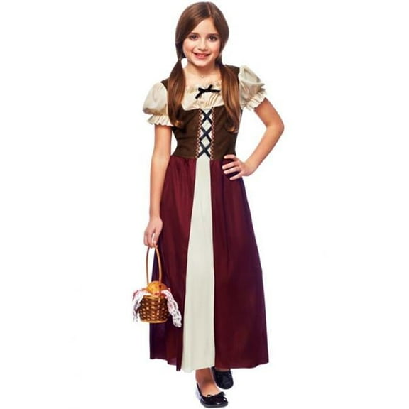 Peasant Girl Child Costume, Small