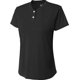 thumbnail image 1 of Camiseta henley de 2 botones A4 para niña NEGRO M, 1 of 1