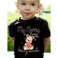 thumbnail image 1 of My Nanny Loves Me Beary Much Letter Print Kids T-Shirt Toddler Girl Cute Bear Graphic Tee Summer Casual Short Sleeve Neck Top, 1 of 6