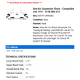 thumbnail image 2 of Rear Air Suspension Shock - Compatible with 1975 - 1978 GMC C15 - Monroe, 2 of 2