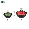 thumbnail image 2 of Clay Pot Donabe Ceramic Stew Pot With Lid Rice Pot Hot Pot Multifunctional Heat-resistant Rice Cooker Handmade Casserole Dish Slow Stew, Soup Pot for Household, 2 of 5