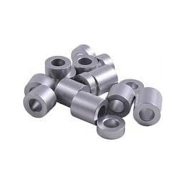 Aluminum Spacer 5/8 OD X 1/4 ID X Choose Your Length, Round Spacer  Unthreaded Standoff Bushing Plain Finish, Fits Screws Bolts 1/4 Or By  Metal Spacers Online (9/16 Length, 250 Pack) 