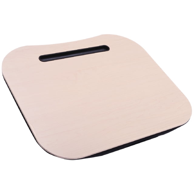 Desk Bed Cushion Knee Lap Handy Computer Reading Writing Table Tablet Tray Cup Holder Laptop Stand Cushion Desk Office Laptop Portable,1x Laptop pad(Random Color),Random Color