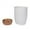 C, variant on Pisexur Fashionable And Minimalist Side Watering Flower Pot, Green Plant Plastic Circular, Non Watering, Self Absorbing Flower Pot On The Desktop In Three Sets on Clearance