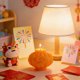 thumbnail image 4 of Vela perfumada de Año Nuevo | Cera de soja | Rosa, naranja y rojo | Centro de mesa decorativo | Regalo para familiares e invitados | Recuerdos de fiesta, 4 of 6