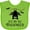 Apple Green, variant on Inktastic 1st Halloween Bat Boys or Girls Baby Bib