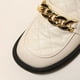 thumbnail image 2 of Sonducket Mocasines con cadena de Metal británica para mujer, zapatillas antideslizantes a la moda, resistentes al desgaste, regalo exterior, Calzado Negro, 2 of 6