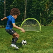 Umbro Pop-up 6 ft Soccer Goal Net, Portable, Green, Zipper Carrying Bag