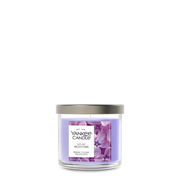 Yankee Candle Small Tumbler Scented Single Wick Jar Candle, Lilac Blossoms, 4.3 oz (Pack of 2)