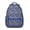 Blue-46, variant on Artistic Waterproof School Backpack - Vintage Paisley Floral Print & Breathable Mesh Straps for Teens