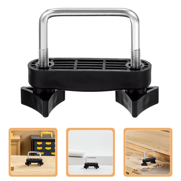 LITINKIMI 2Pcs Roof Rack Parts Black Metal Plastic Cargo Rack Accessory for Sports Equipment Transport on Trucks