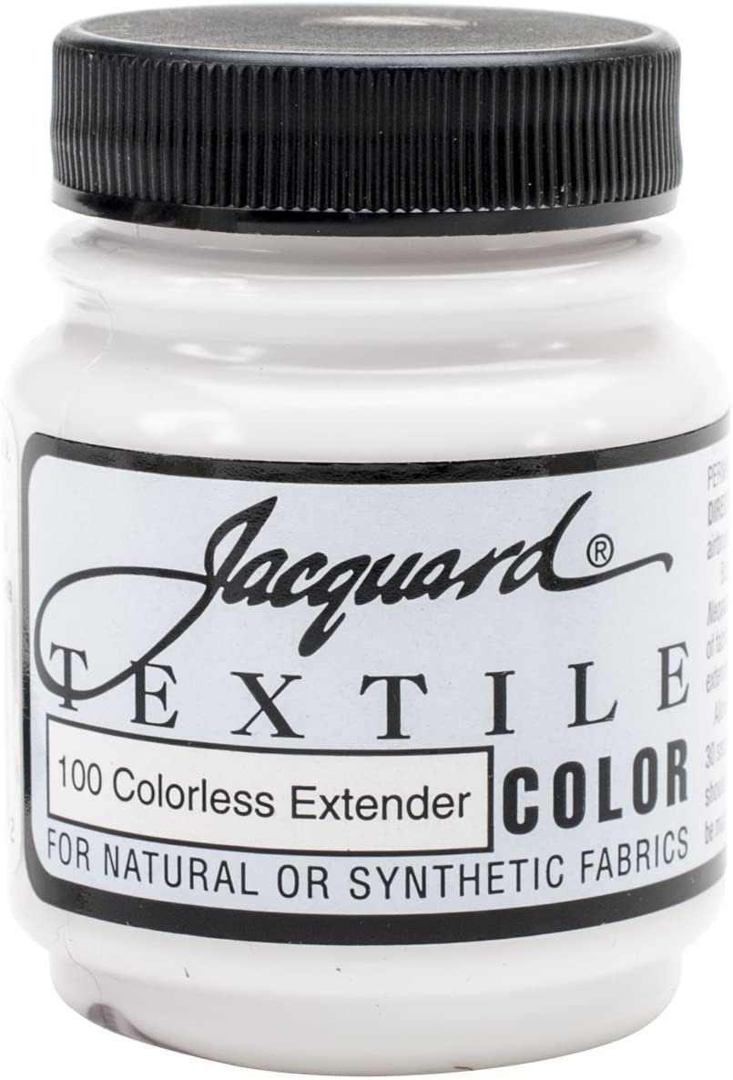 Jacquard Products Textile Color Fabric Paint, 2.25Ounce, Clear